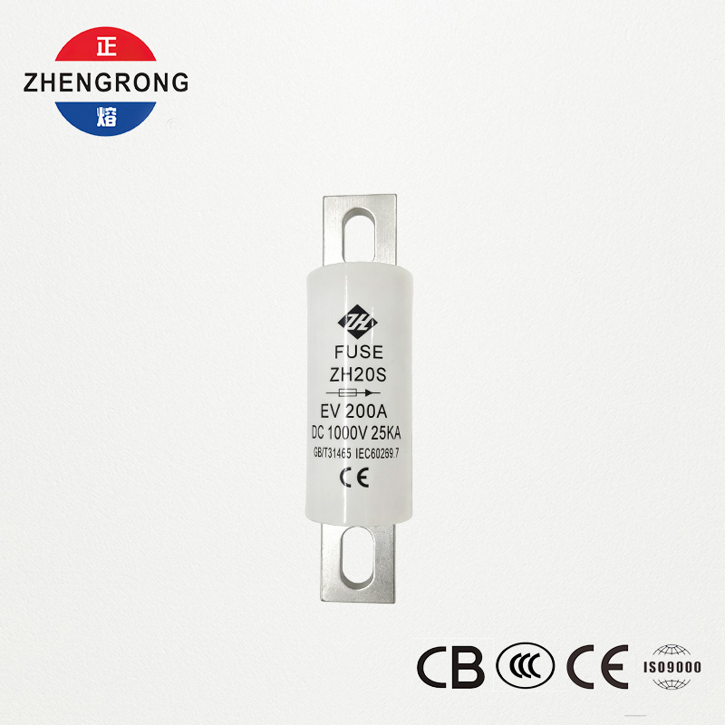 EV DCヒューズ 200A 1000V (ZH20S) | 25kA遮断容量 | IEC60269認証取得