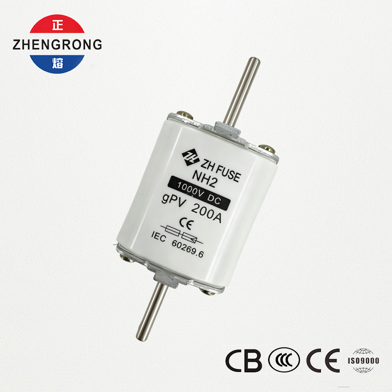 NH2 200A 1000V DC gPV 太陽光発電ヒューズ リンク - IEC 60269.6 認定