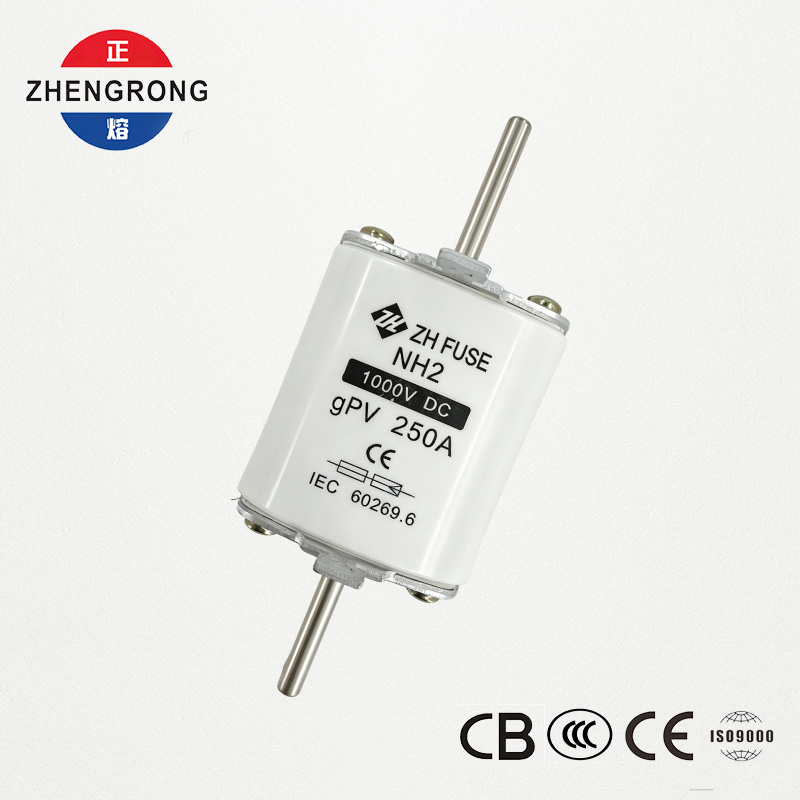 NH2 250A 1000V DC gPV 太陽光発電ヒューズ リンク - IEC 60269.6 認定