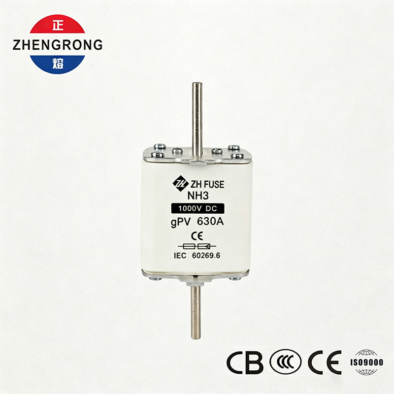 太陽光発電システム用 NH3 1000V DC 630A gPV ヒューズ