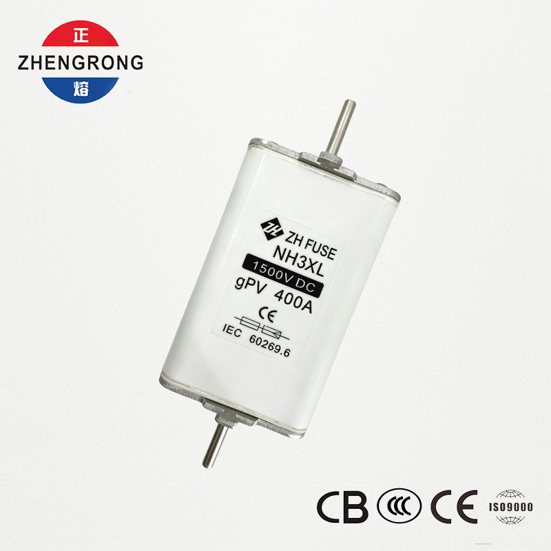 NH3XL 400A 1500V DC gPV 太陽光発電ヒューズ リンク - IEC 60269.6 認定
