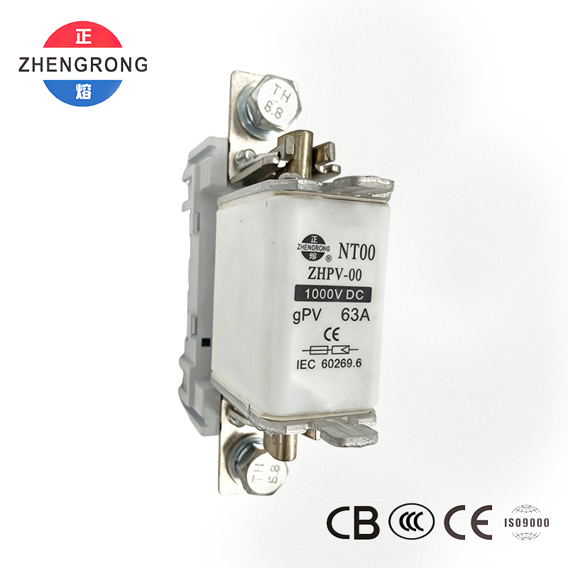 ZHPV-00 63A 1000V DC 太陽光発電保護ヒューズ - CE 認定